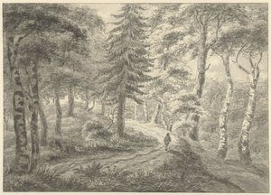 výhled na les od Engelbert Michaël Engelberts