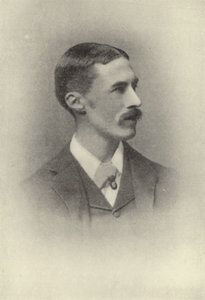 A E Housman, v Londýně 1896 (černobílá fotografie) od English Photographer