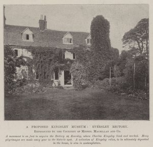 Navrhované Kingsley Museum, Eversley Rectory od English Photographer