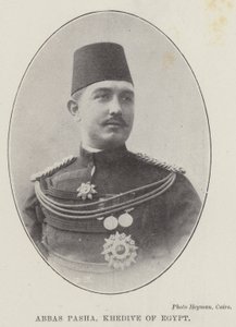 Abbas Pasha, Khedive z Egypta od English Photographer