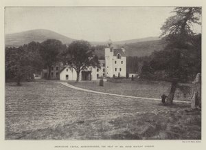 Hrad Abergeldie, Aberdeenshire, sídlo pana Hugha Mackaye Gordona
