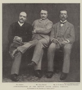 Správci společnosti British South Africa Company od English Photographer