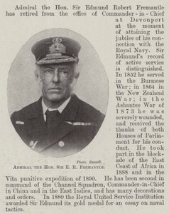 Admirál ctihodný sir ER Fremantle od English Photographer