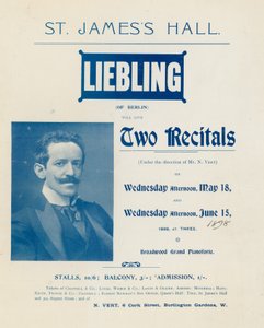 Reklama na koncert Lieblinga z Berlína od English Photographer