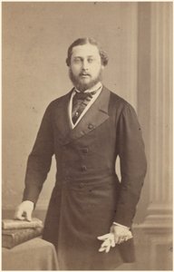 Albert Edward, princ z Walesu od English Photographer