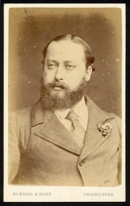 Albert Edward, princ z Walesu od English Photographer