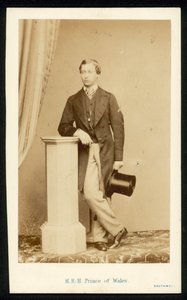 Albert Edward, princ z Walesu od English Photographer