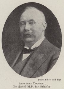 Alderman Doughty, znovuzvolený poslanec za Grimsby od English Photographer