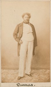 Alexandre Dumas, spisovatel od English Photographer