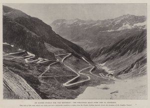 Alpská hádanka pro motoristy, Opevněná cesta přes St Gothard od English Photographer