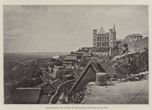 Antananarivo, hlavní město Madagaskaru, z jihozápadu od English Photographer