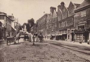 Arundel: High Street (černobílá fotografie) od English Photographer