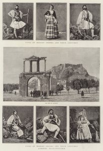 Ilustrované Atény od English Photographer