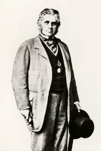 Augustus Henry Lane-Fox Pitt Rivers, portrét (č/b foto) od English Photographer