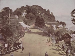 Bandstand, Darjeeling (barevné fotografie) od English Photographer