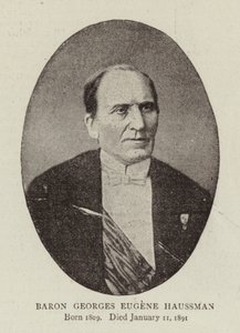 Baron Georges Eugene Haussmann od English Photographer
