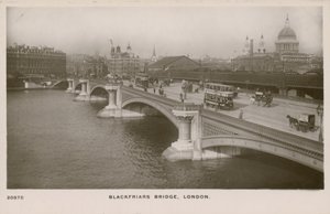 Blackfriars Bridge, Londýn od English Photographer