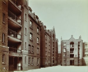Borough Road Estate: rezidenční činžovní domy, Londýn od English Photographer