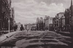Broad Street, Oxford od English Photographer