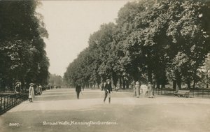 Široká procházka, Kensingtonské zahrady od English Photographer