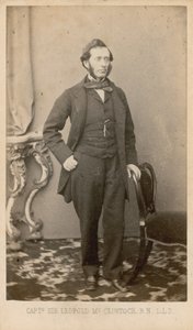 Kapitán Sir Leopold McClintock od English Photographer