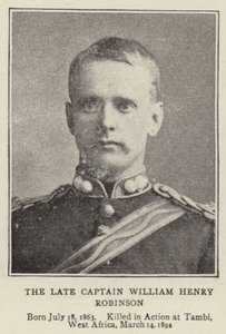Kapitán William Henry Robinson od English Photographer