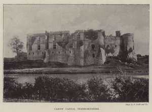 Hrad Carew, Pembrokeshire od English Photographer