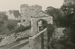 Hrad Carisbrooke, Isle of Wight od English Photographer