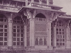 Vyřezávané pražcové okno, Gwalior od English Photographer