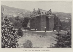 Hrad Leod, Strathpeffer, Cromartyshire od English Photographer