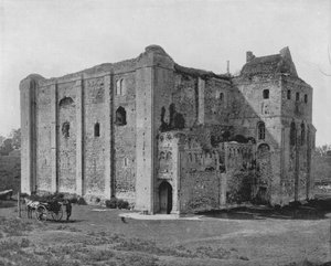 Castle Rising (č/b foto) od English Photographer