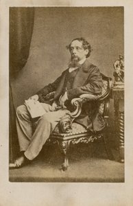 Charles Dickens od English Photographer