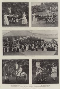 Dětská květinová slavnost v zahradách Royal Botanical Societies, Regents Park od English Photographer