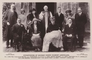 Křest George Henry Hubert Lascelles od English Photographer