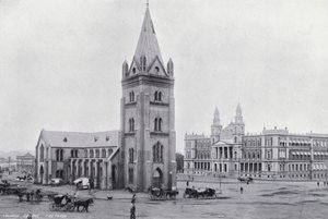 Church Square, Pretoria (černobílá fotografie) od English Photographer
