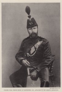 Plukovník HRH princ Henry z Battenbergu, KG, připojený k expedici Ashanti od English Photographer