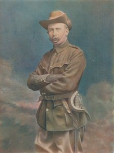 plukovník W. H. Mackinnon. Velení City Imperial Volunteers od English Photographer