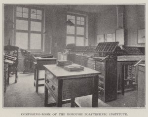 Skladatelna Borough Polytechnic Institute od English Photographer