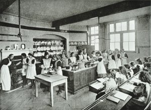 Kurz vaření, 1896 od English Photographer
