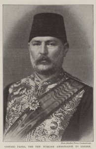 Costaki Pasha, nový turecký velvyslanec v Londýně od English Photographer