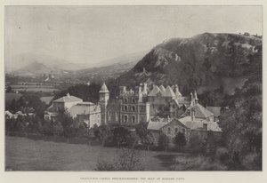 Hrad Craig-y-Nos, Brecknockshire, sídlo Madame Patti