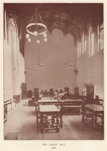 Crosby Hall, Cheyne Walk: The Great Hall od English Photographer