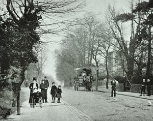 Crouch End Hill, Crouch End, 1894 od English Photographer