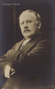 David Ffrangcon-Davies , velšský barytonový zpěvák (1855-1918) od English Photographer