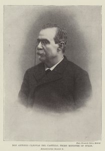 Don Antonio Canovas del Castillo, předseda vlády Španělska, zavražděn 8. srpna od English Photographer