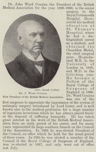 Dr J Ward Cousins, nový prezident Britské lékařské asociace od English Photographer