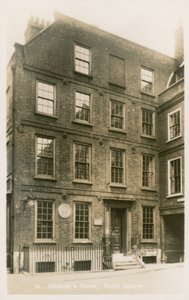 Dr Johnsons House, Gough Square, Londýn od English Photographer