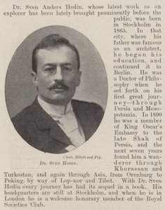 Dr. Sven Hedin od English Photographer