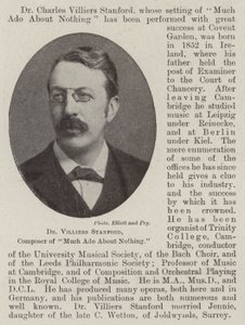 Dr Villiers Stanford, skladatel Mnoho povyku pro nic od English Photographer