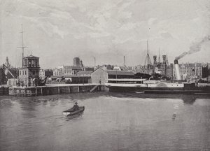 Dundee, The Docks od English Photographer